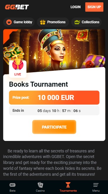 GG Bet casino 1m