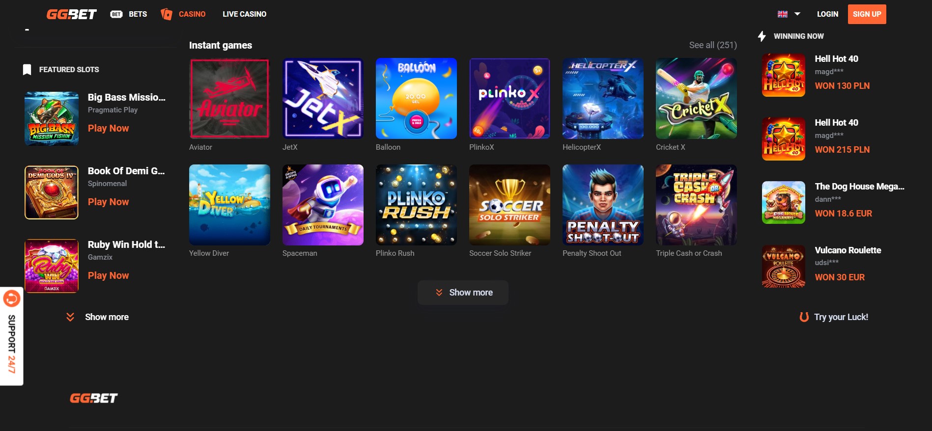 GG Bet casino 5