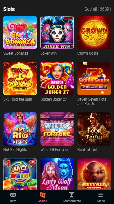 GG Bet casino 6m