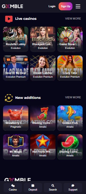 GxMBLE casino 3m