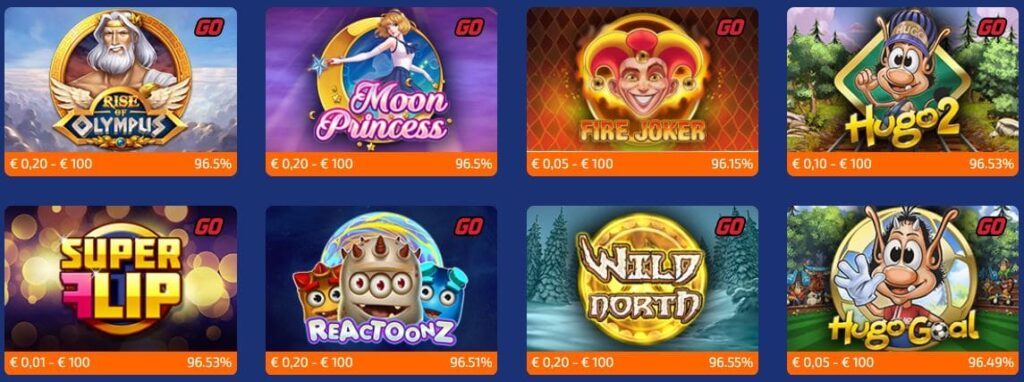 Betnation Casino spelen