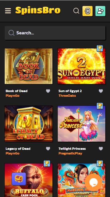 SpinsBro Casino 5m
