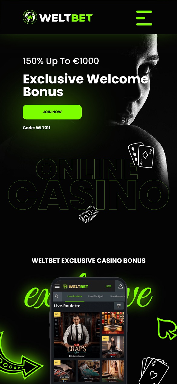 Weltbet casino mobile