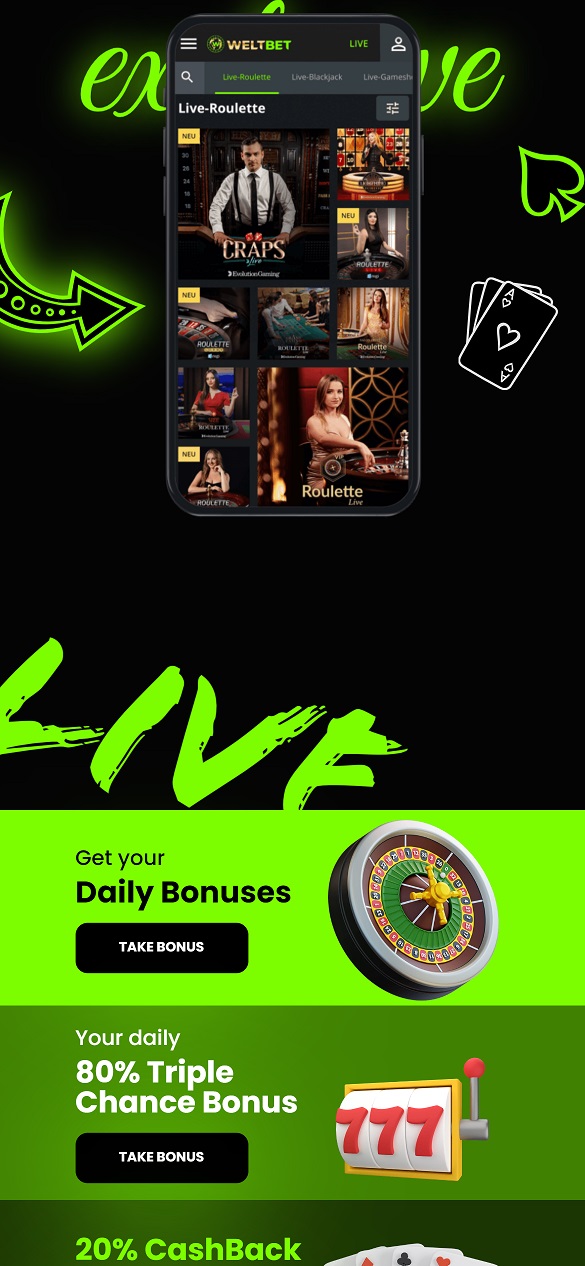 Weltbet casino mobile