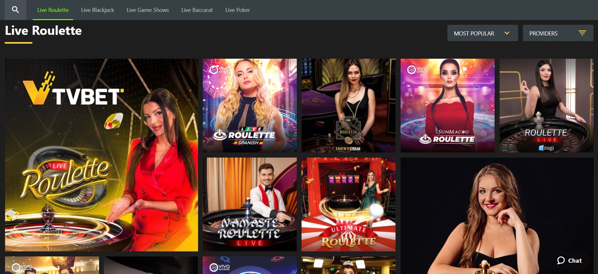 Weltbet casino live