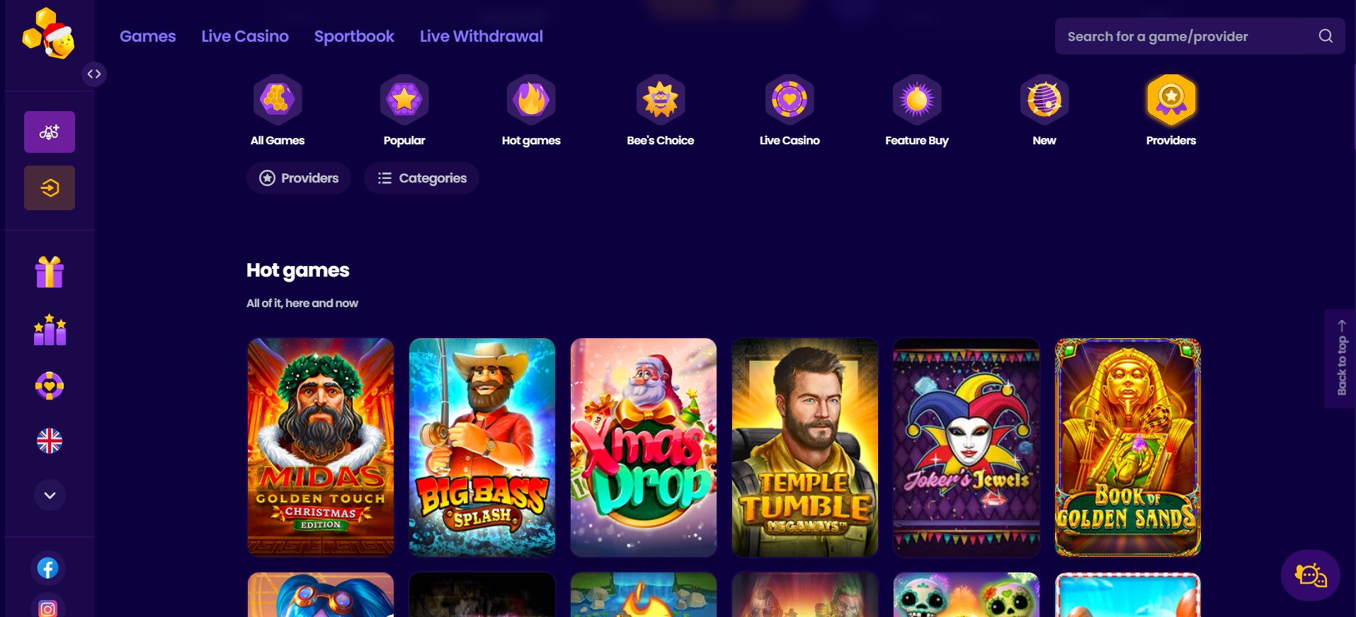 Wazbee casino 9
