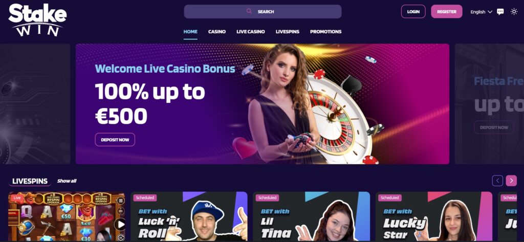 StakeWin Casino bonus