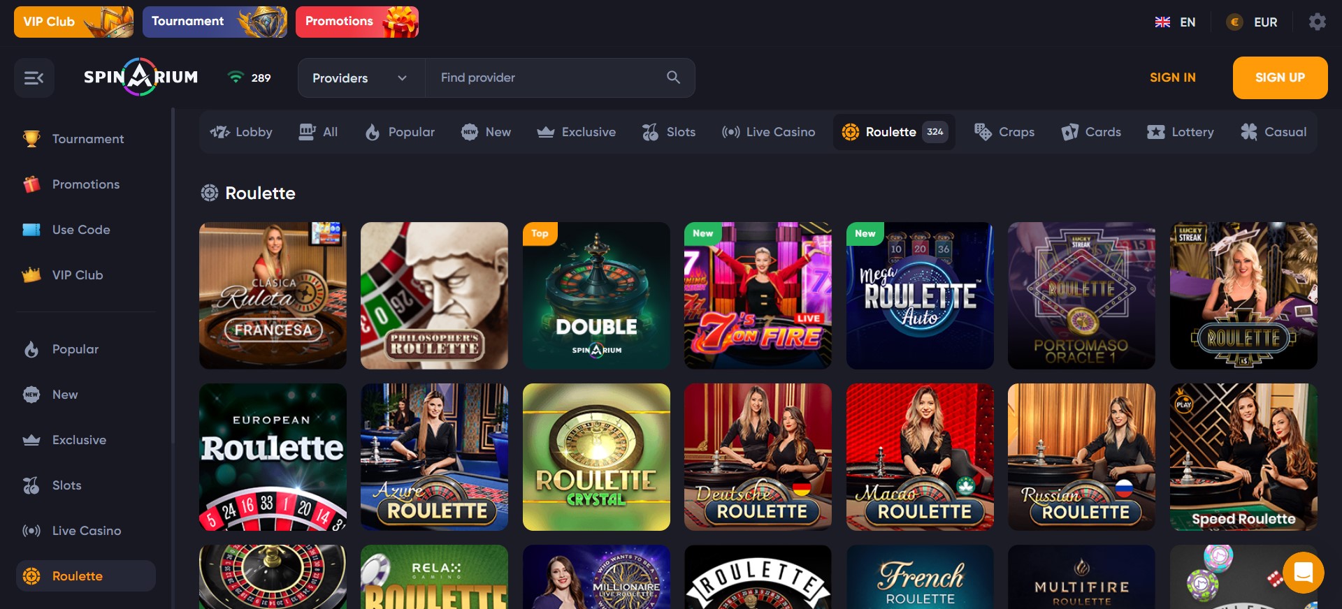 Spinarium Casino 8