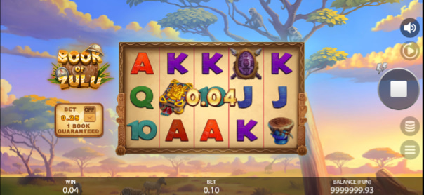 Gamzix Slot Book of Zulu
