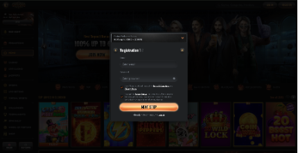 Registratie bij Gransino Casino