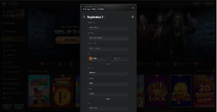 Registratie bij Gransino Casino2